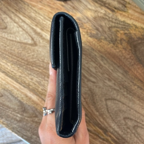 Large Black Saffiano Leather Prada Wallet - Picture 4 of 11